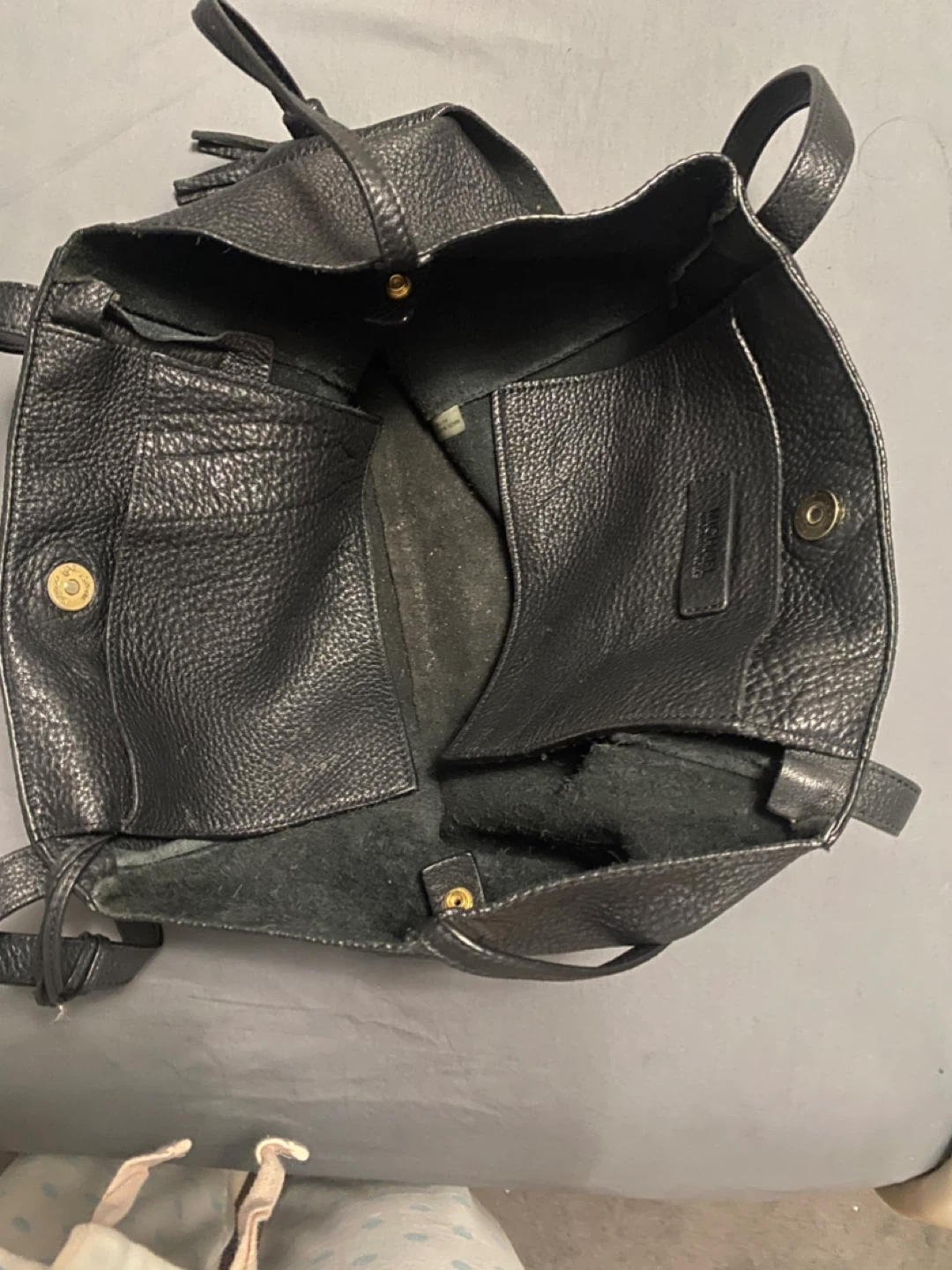 Michael Kors Black Leather Tote Bag - photo 4