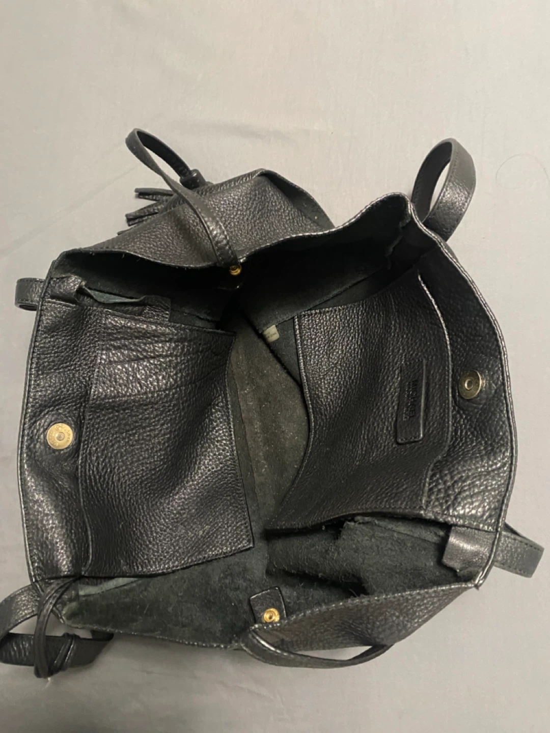 Michael Kors Black Leather Tote Bag - photo 3