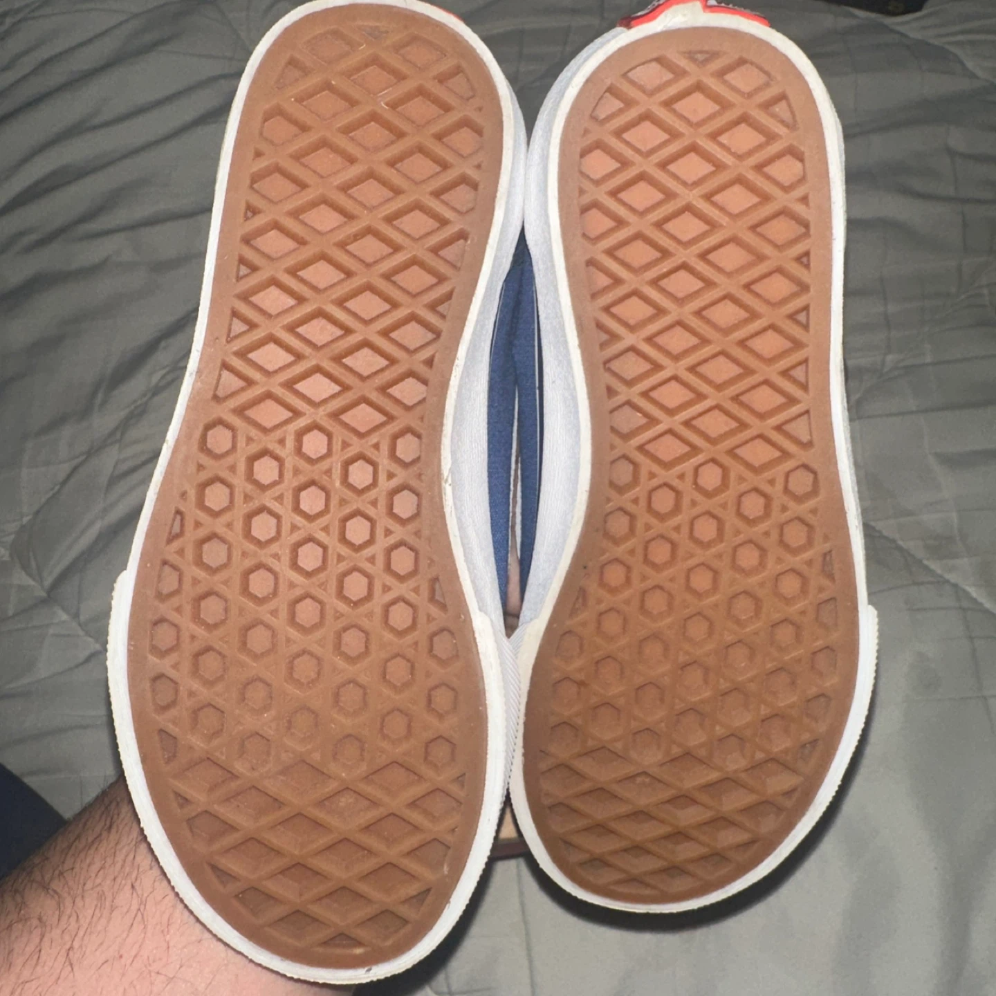 Vans Old Skool V Navy/True White, Size 12K - photo 5