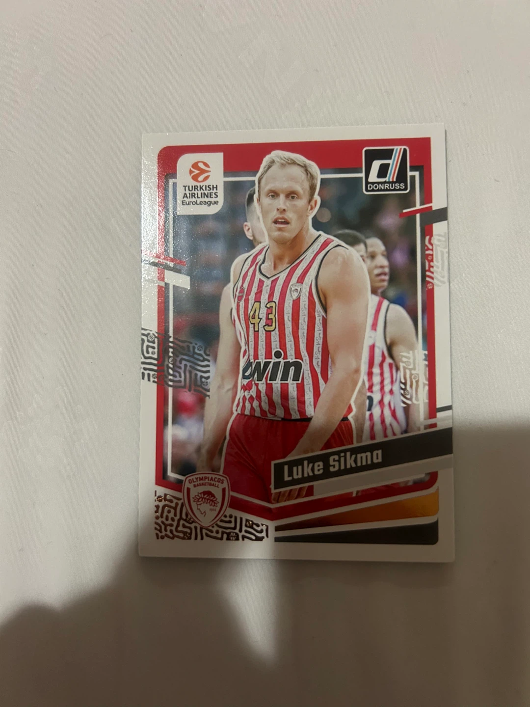 Luke Sikma Donruss Trading Card