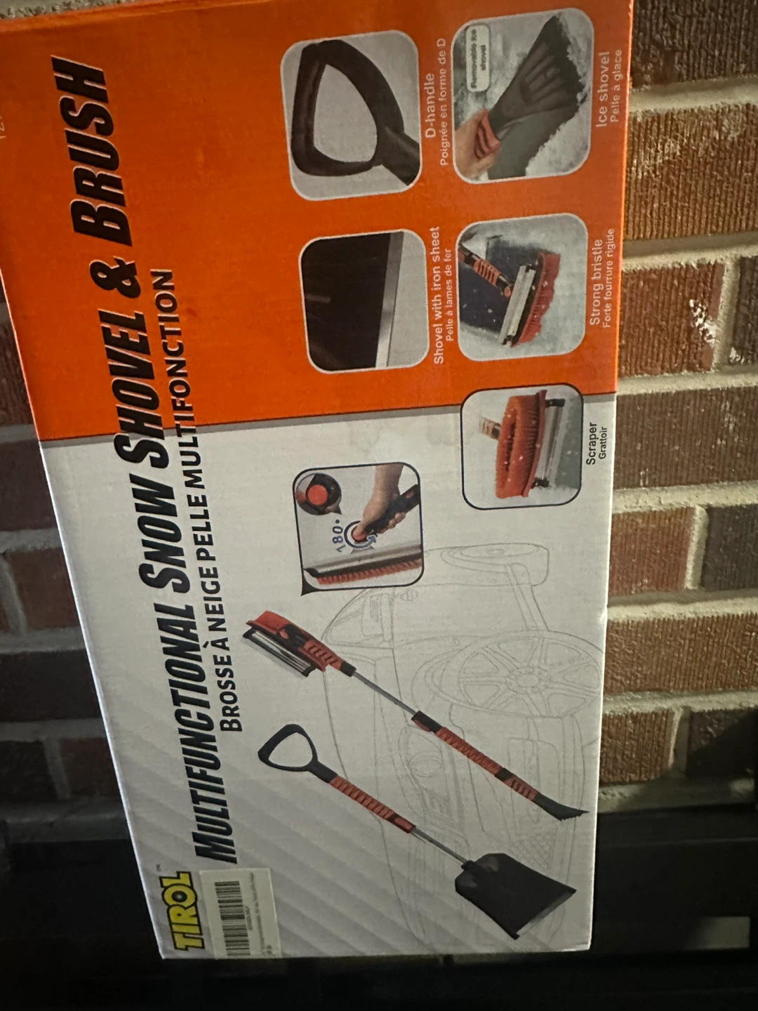 Tirol Multifunctional Snow Shovel & Brush - photo 2