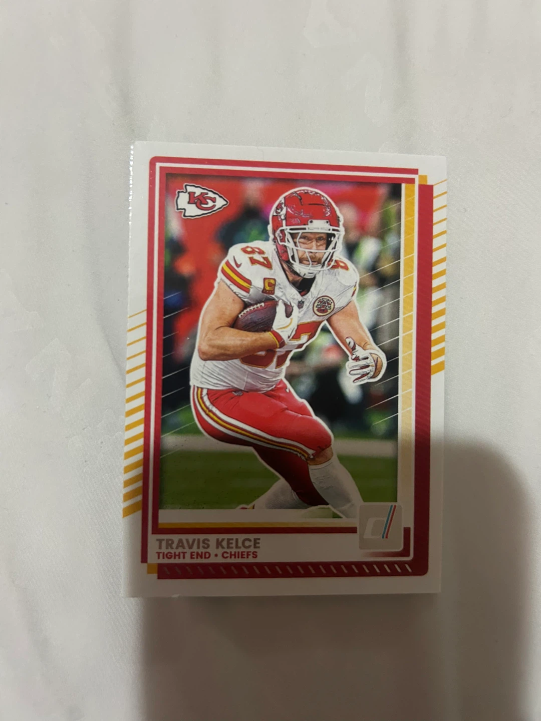Travis Kelce Donruss Football Card