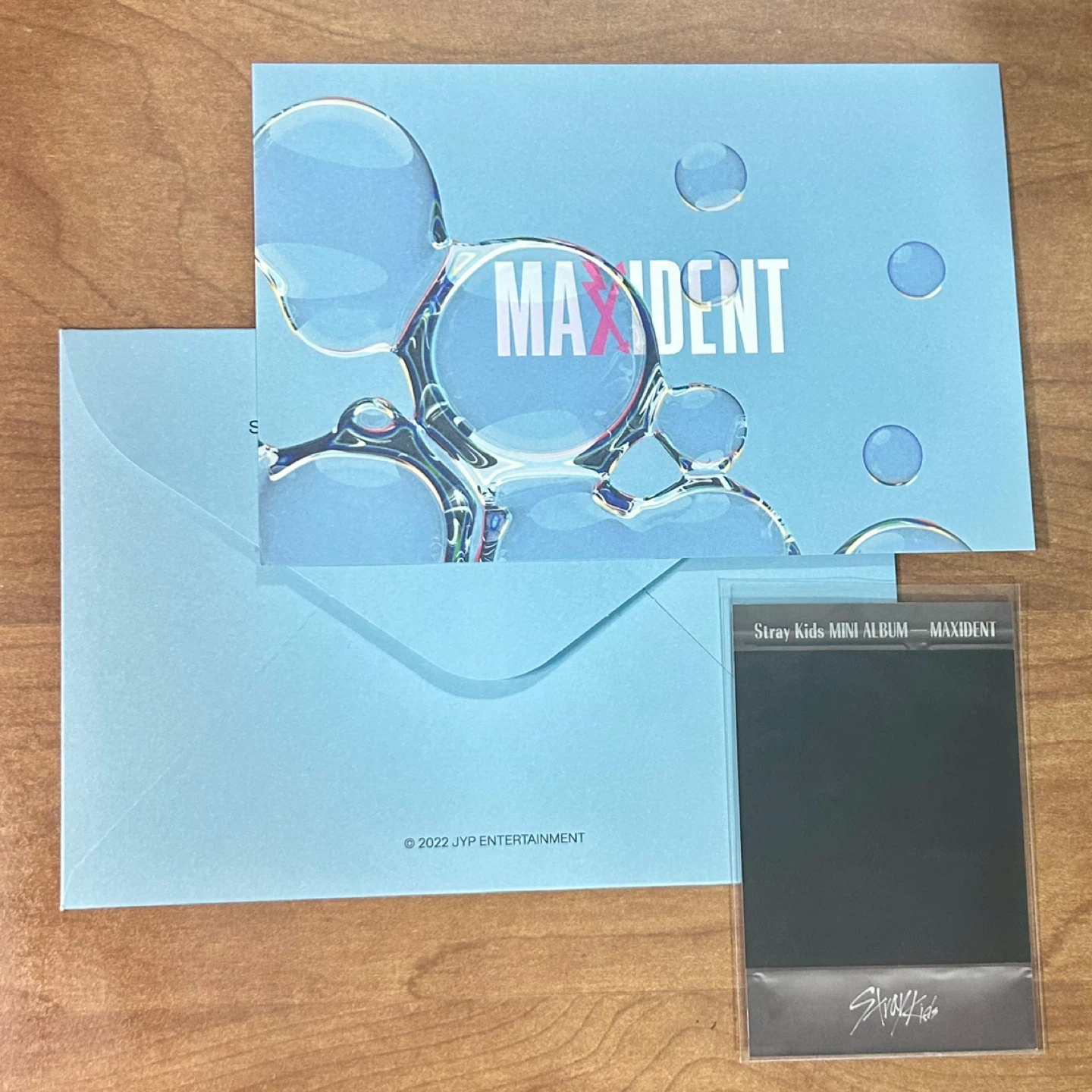 Stray Kids Felix MAXIDENT Album Postcard and Polaroid POB Set - photo 2