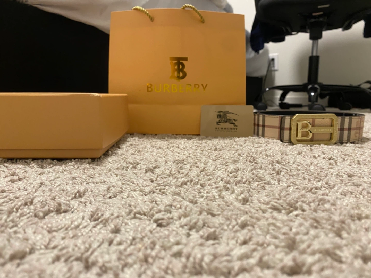 Burberry Belt with Box - photo 2