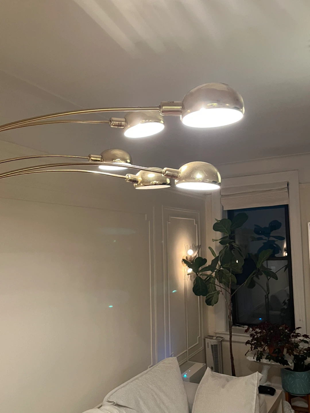 Gold Arc Floor Lamp - photo 4