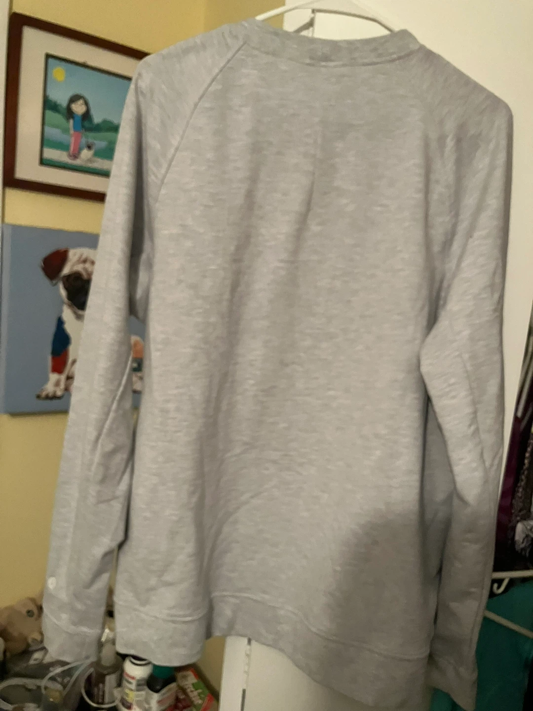 Mens Lululemon Grey Sweatshirt - Size Large