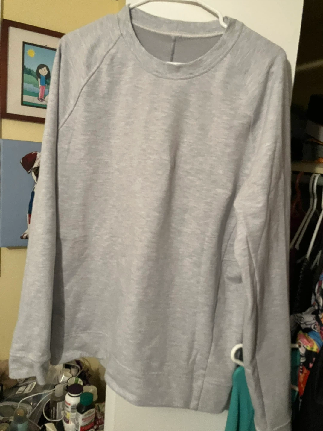 Mens Lululemon Grey Sweatshirt - Size Large - photo 2