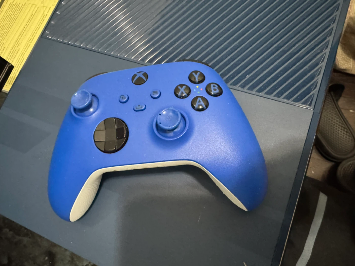Xbox One  forza Edition Blue Console + Controller - photo 2