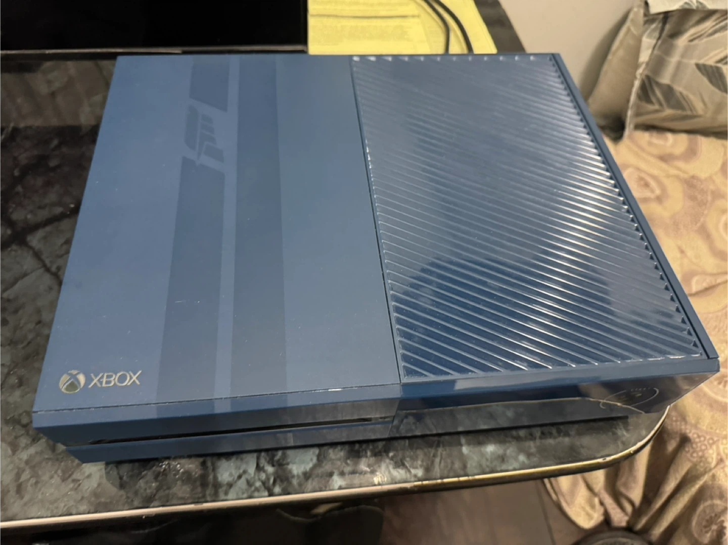 Xbox One  forza Edition Blue Console + Controller