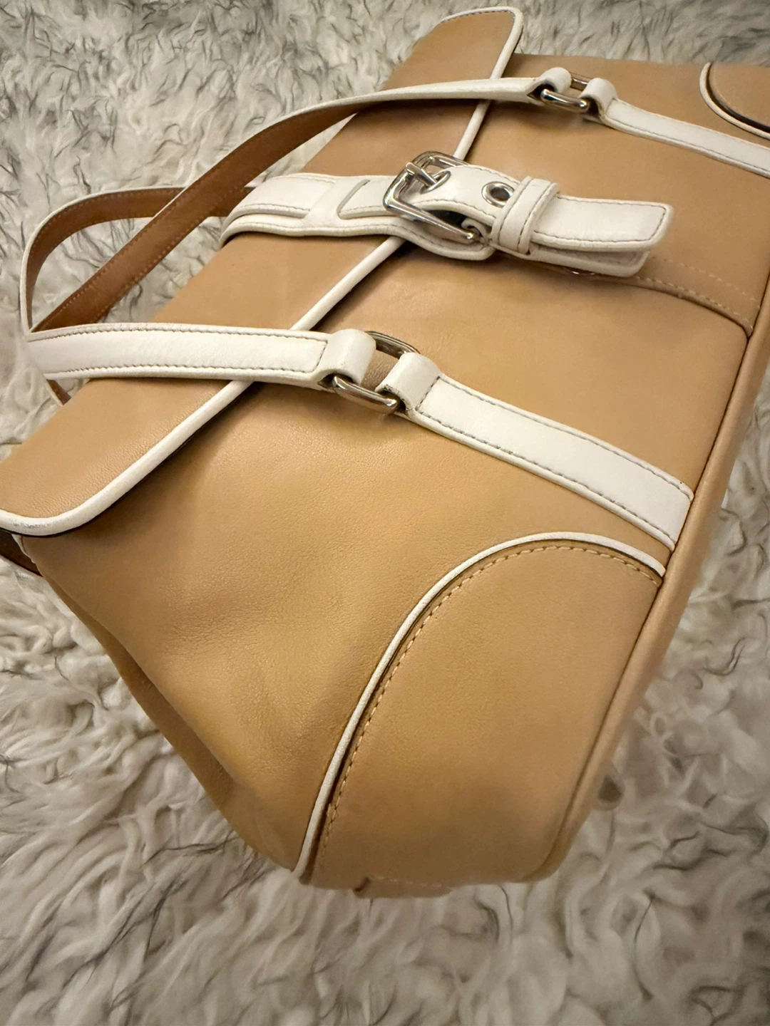 Coach ‘Hampton’ Small Satchel - Tan - photo 3