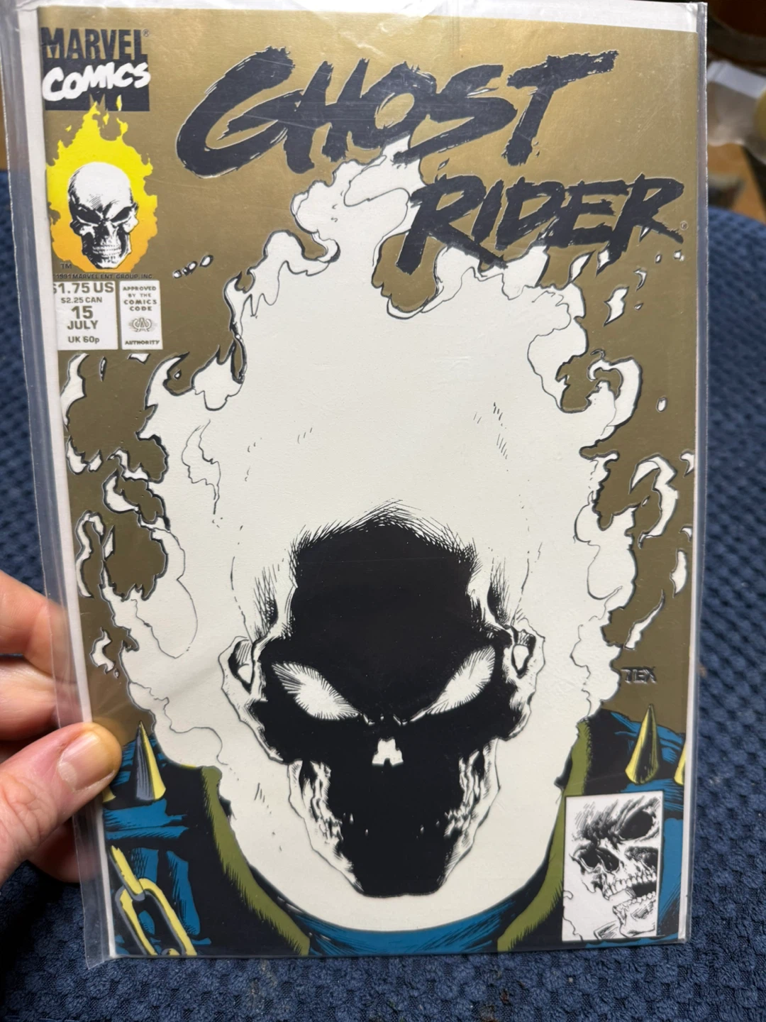Ghost Rider Marvel Comic Book #15