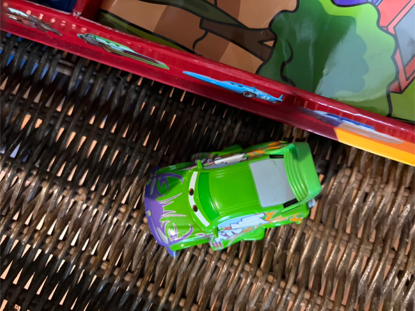 Disney Pixar Cars Blazing Trails Book with Car - photo 4