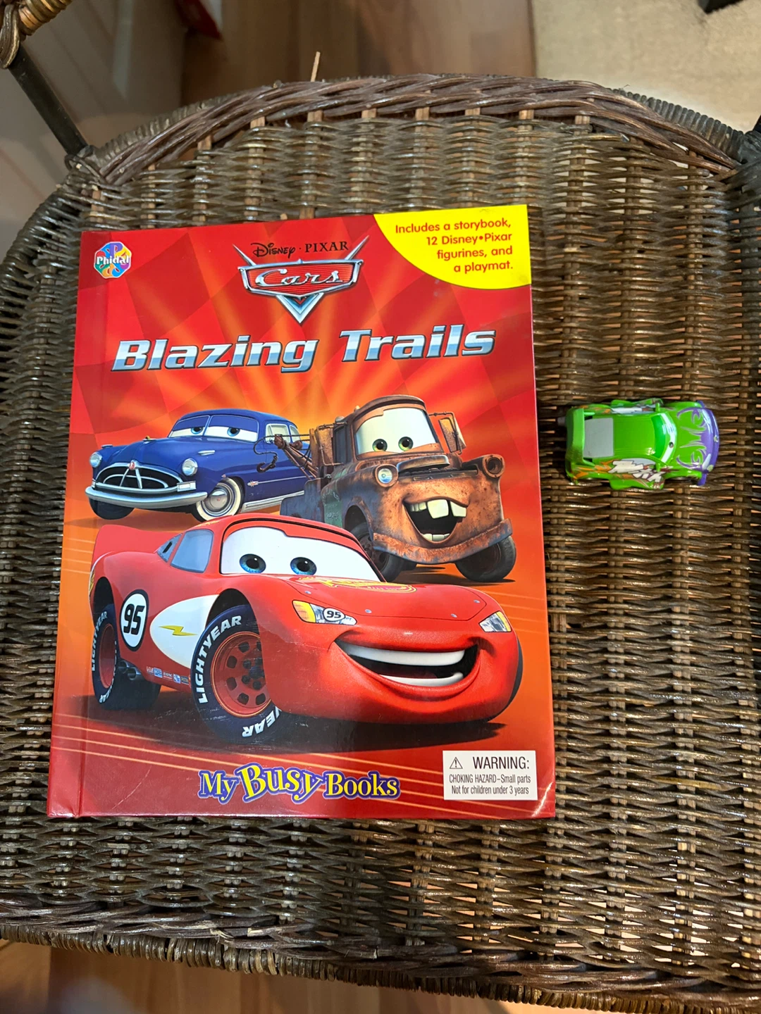 Disney Pixar Cars Blazing Trails Book with Car