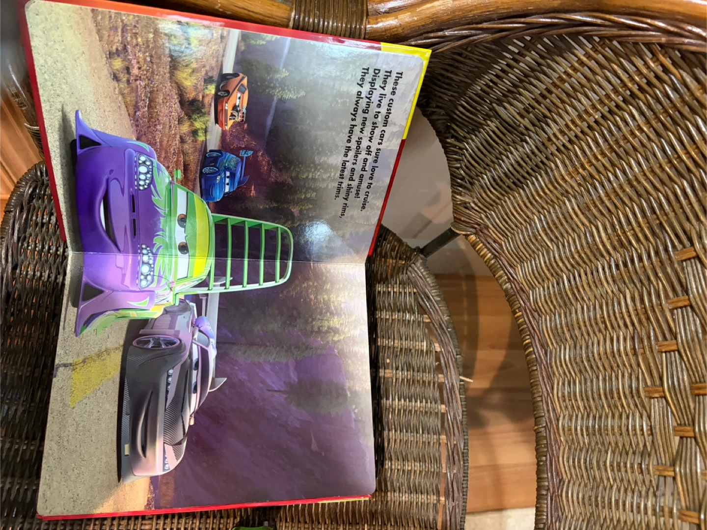 Disney Pixar Cars Blazing Trails Book with Car - photo 2