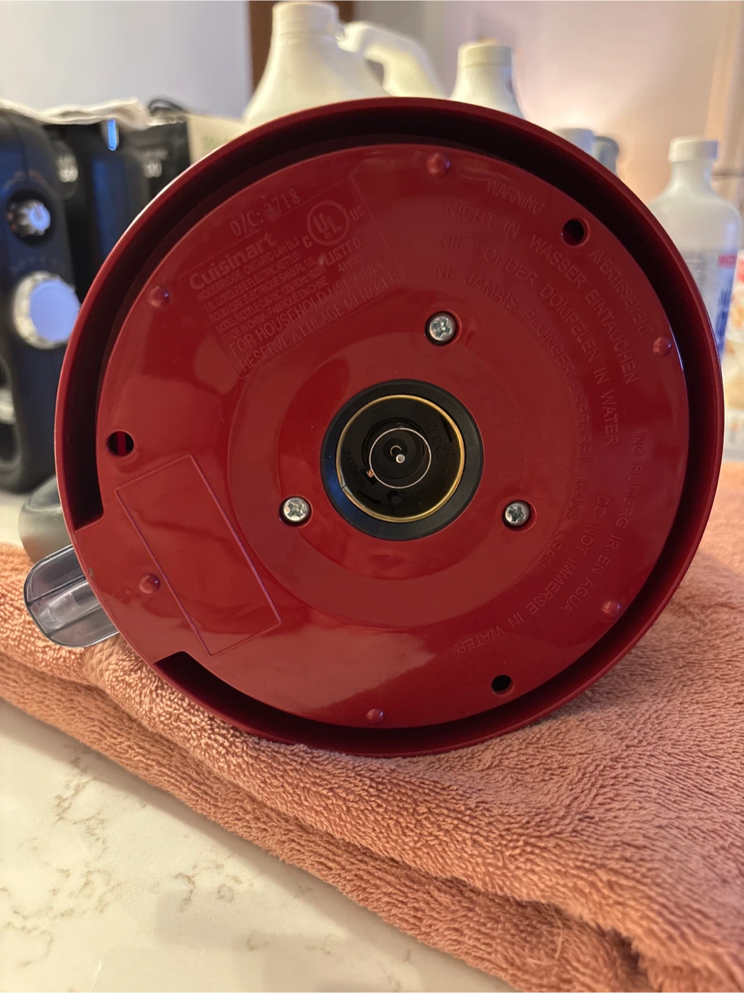 Cuisinart Cordless Electric Kettle - Red - photo 2