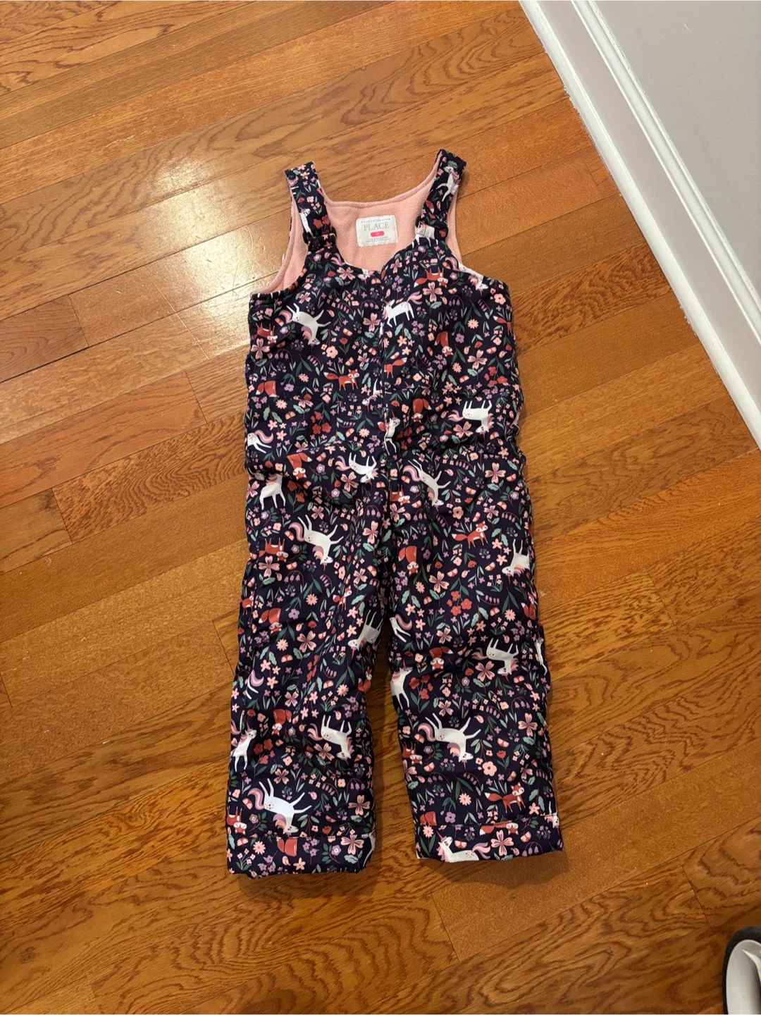The Children's Place Unicorn Floral Snow Pants