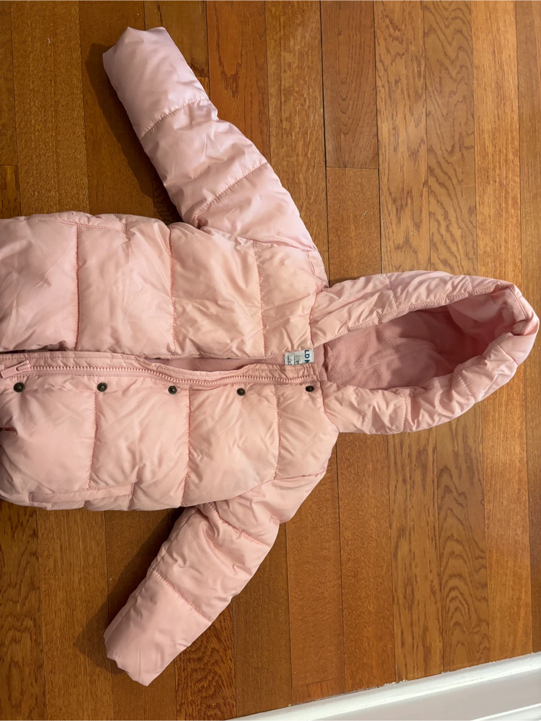 Old Navy Pink Puffer Jacket