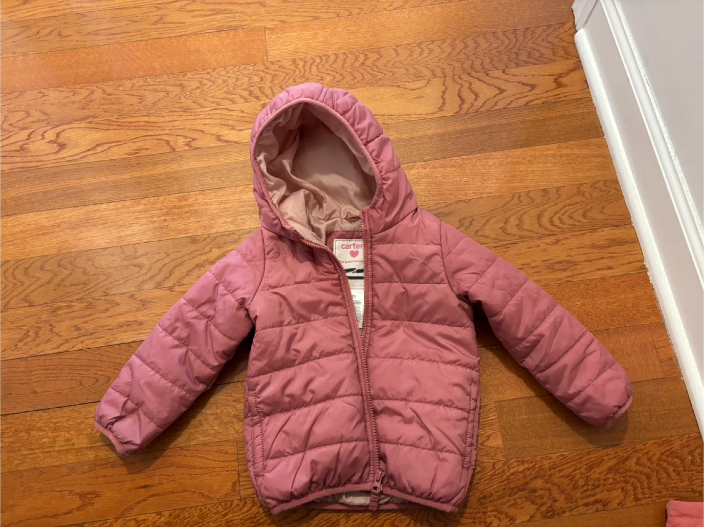 Carter's Pink Puffer Jacket
