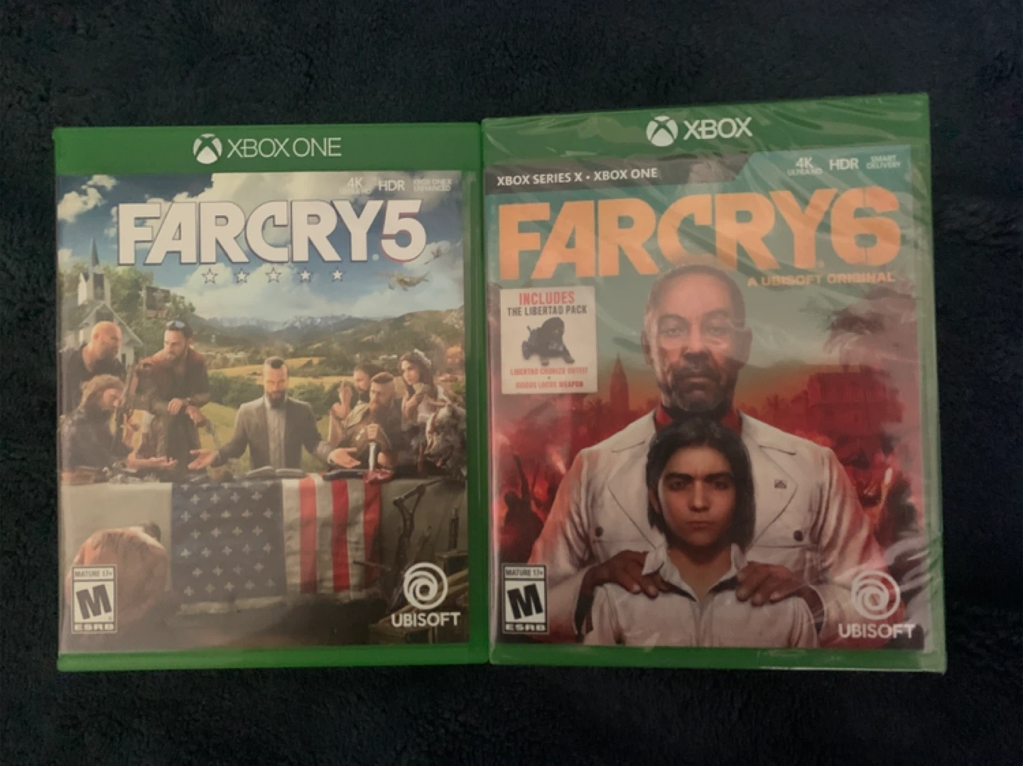 Far Cry 5 Pre Owned And Far Cry 6 Sealed Microsoft Xbox Series