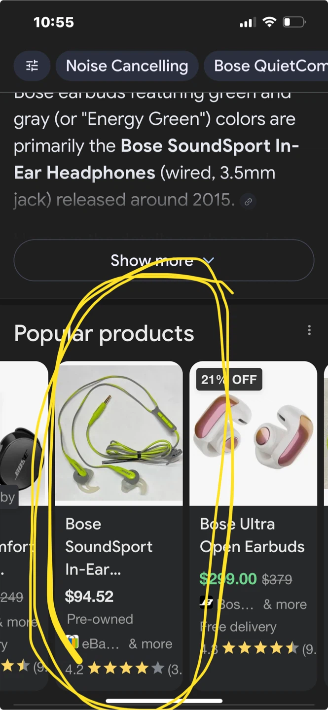 Bose SoundSport In-Ear Headphones - photo 3