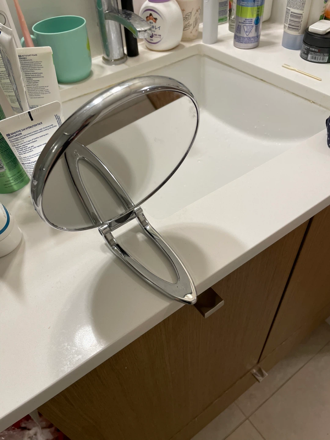 Miniso Chrome Vanity Makeup Mirror - photo 2