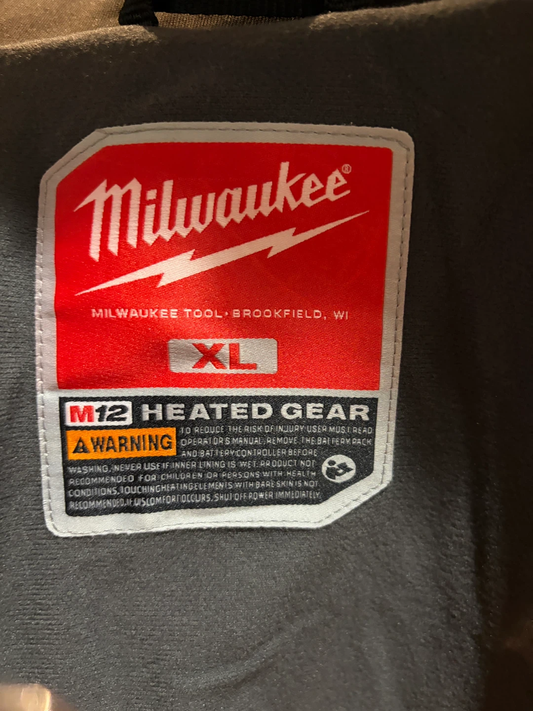 Milwaukee M12 Heated Jacket - Size XL - photo 3