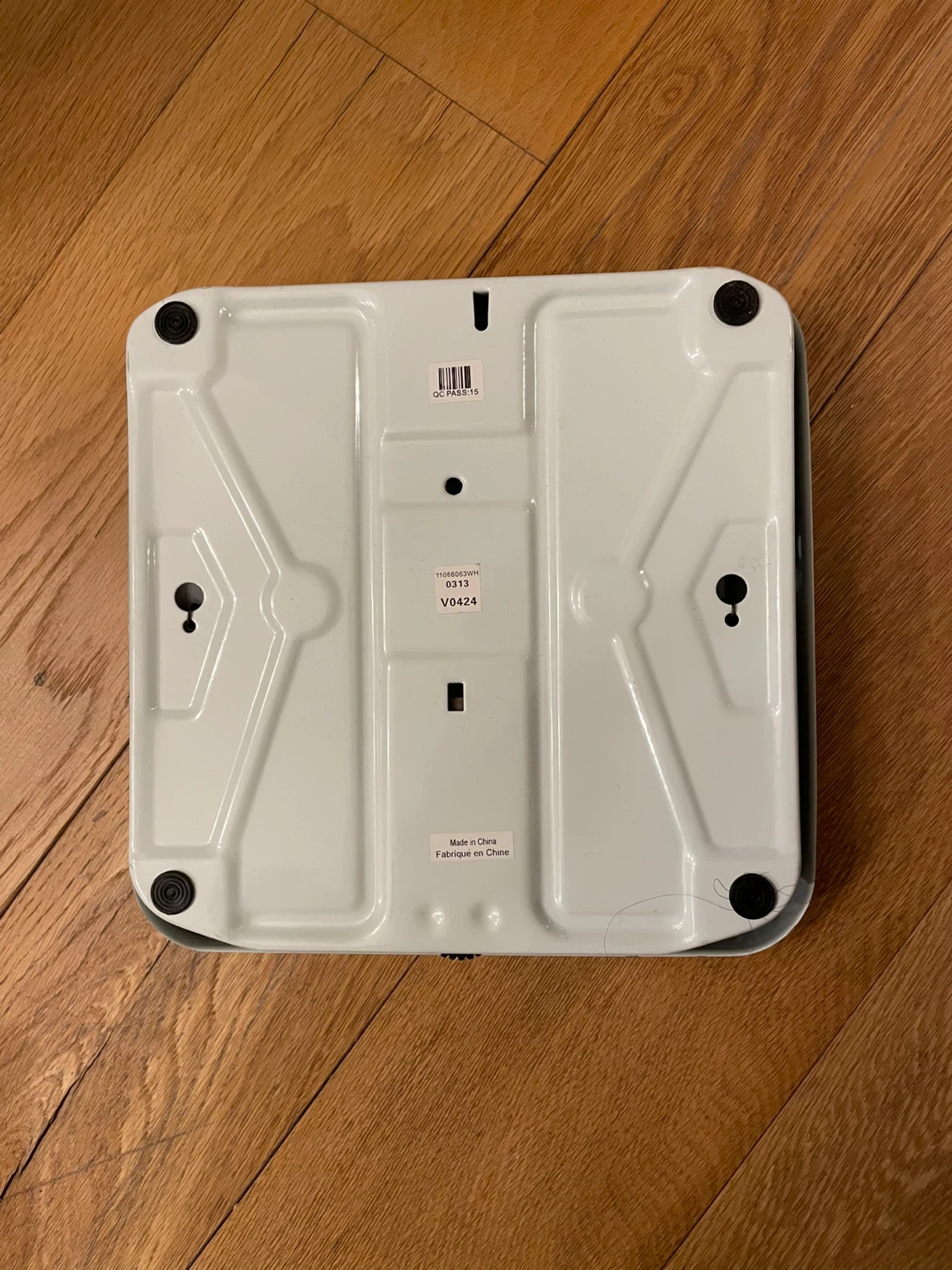 Vintage White Bathroom Scale - photo 3