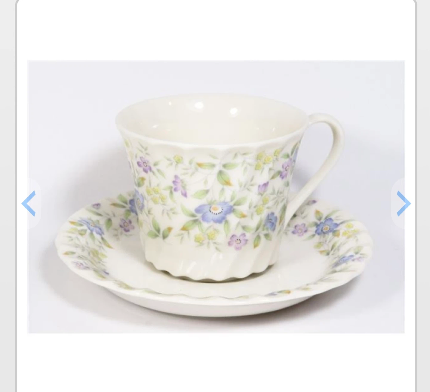 Tea Cup and Saucer Set (4)