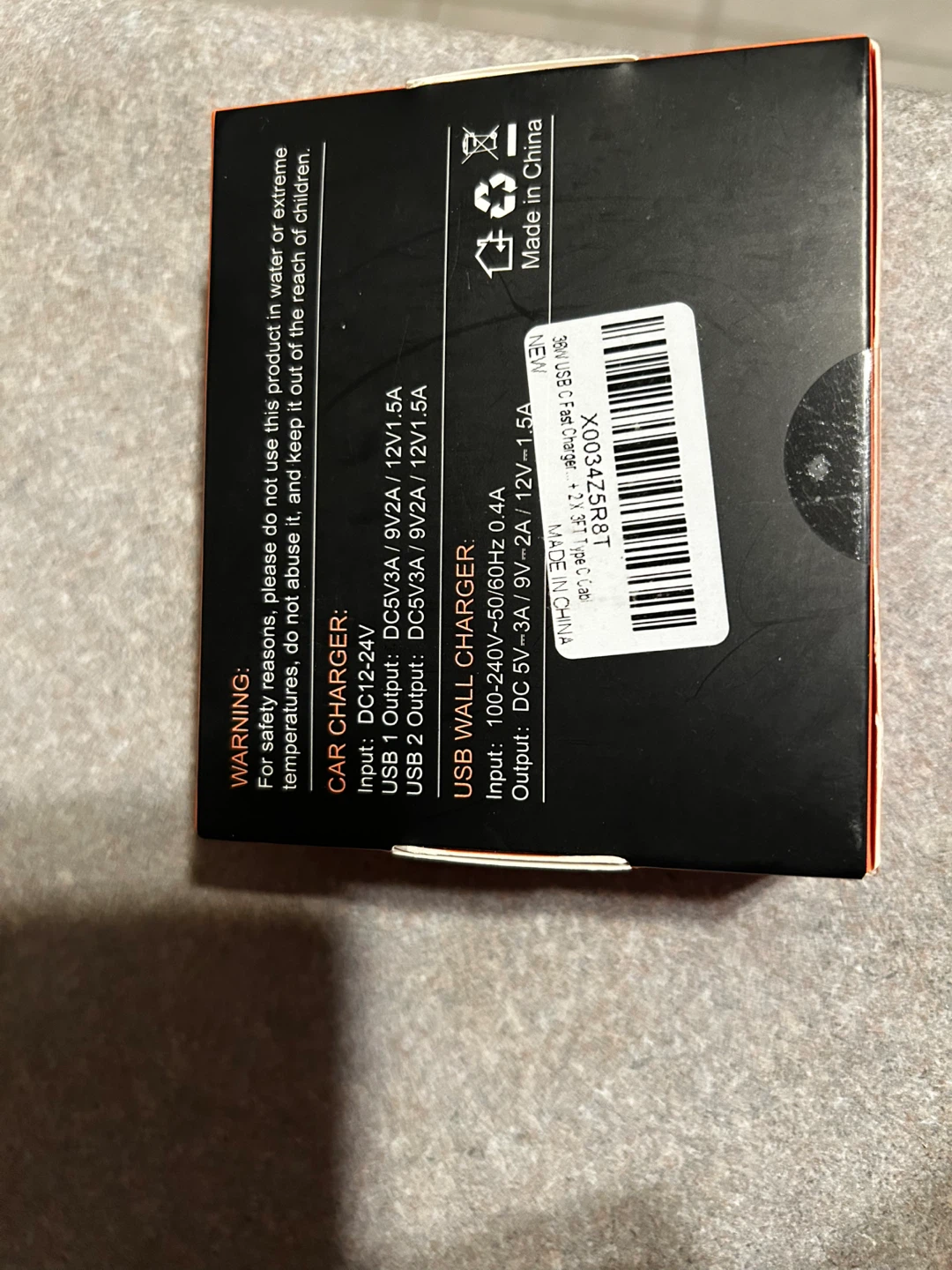 JUNJANG Car Charger 36W Total Output - New! - photo 2