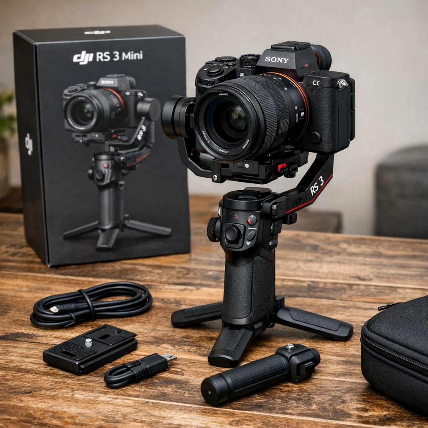 DJI RS 3 Mini Gimbal Stabilizer - Like New!