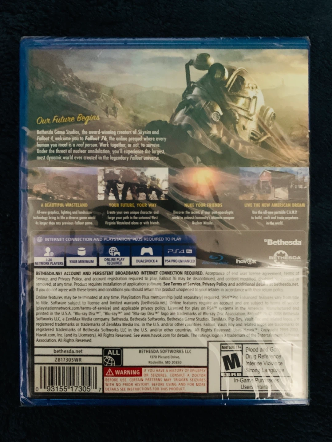 Ghost Recon Wildlands And Fallout 76 Both New PS4 Bundle - photo 4