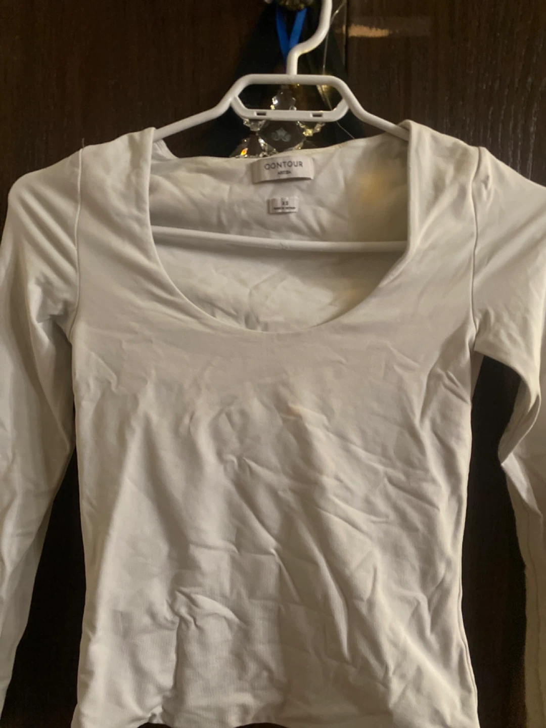 Aritzia Contour Scoop Neck Top