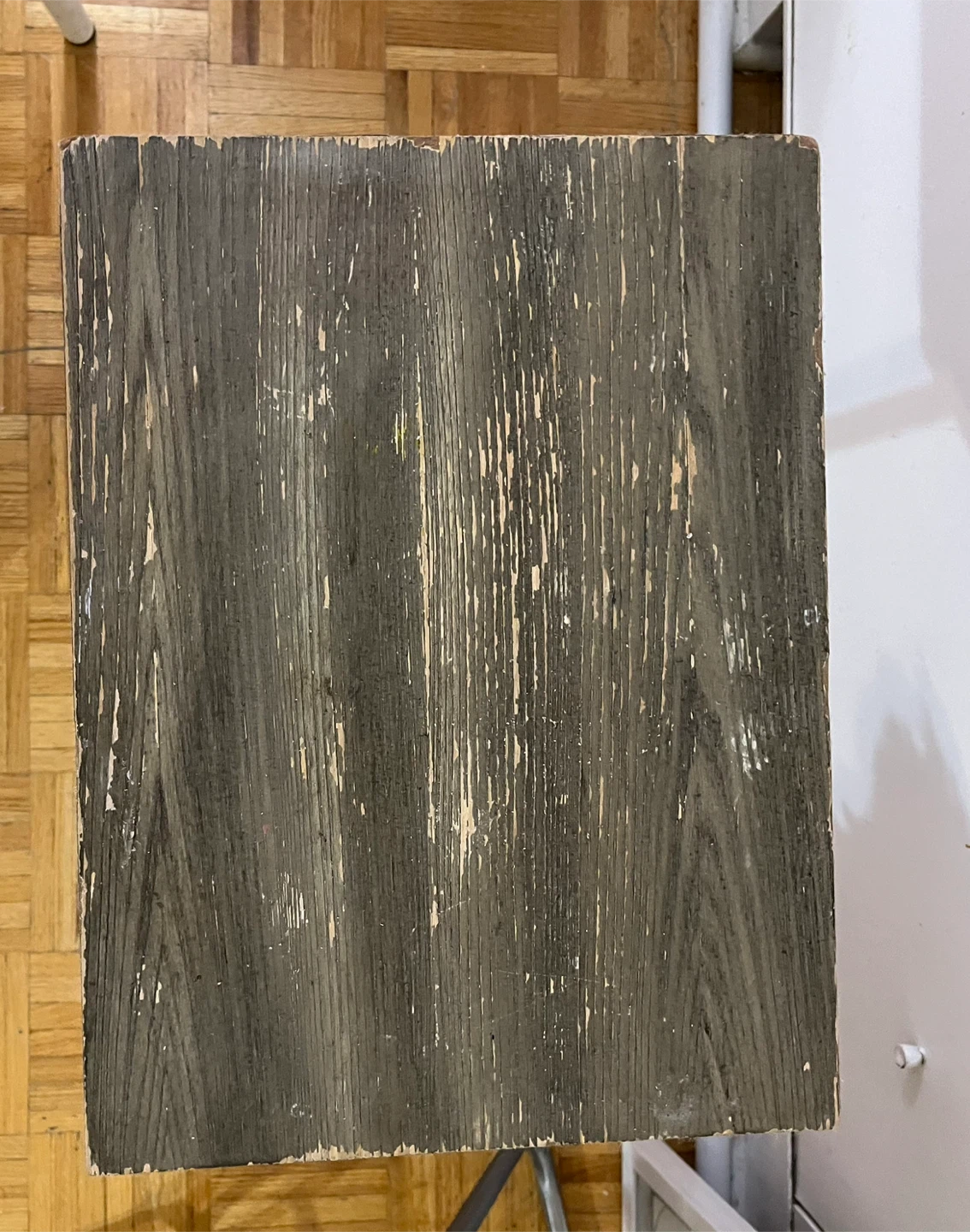 Wood & Metal Plant Stand