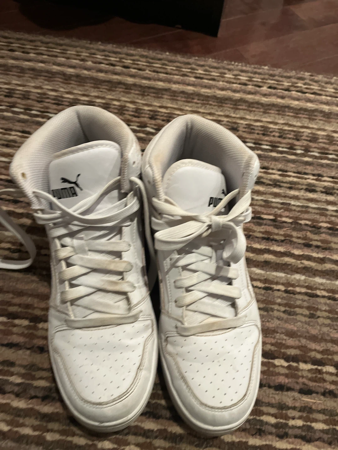 Puma Rebound Joy High Top Shoes - Size 6.5