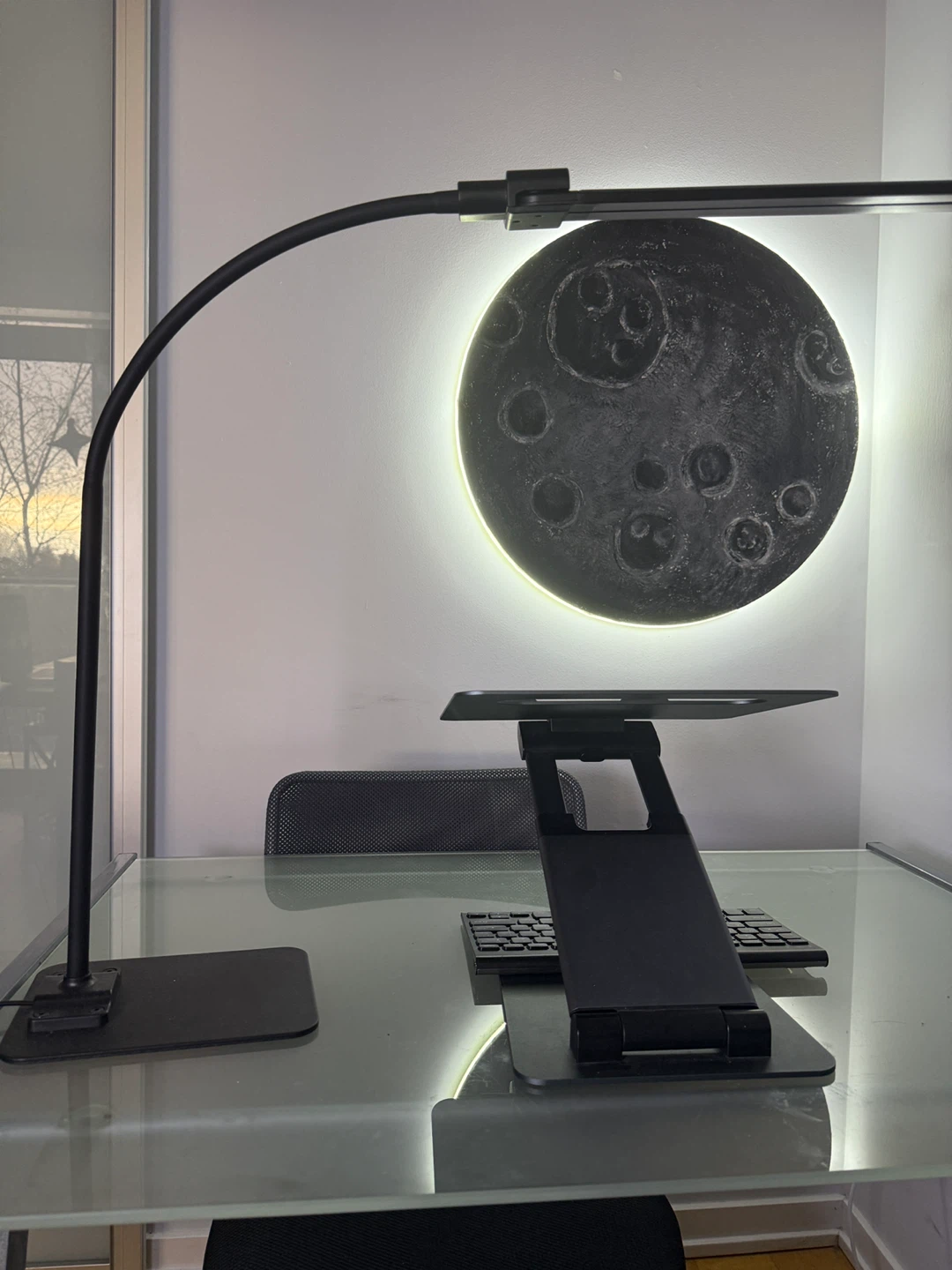 Sculptured Acrylic 3D Moon 🌕 for collection - photo 3