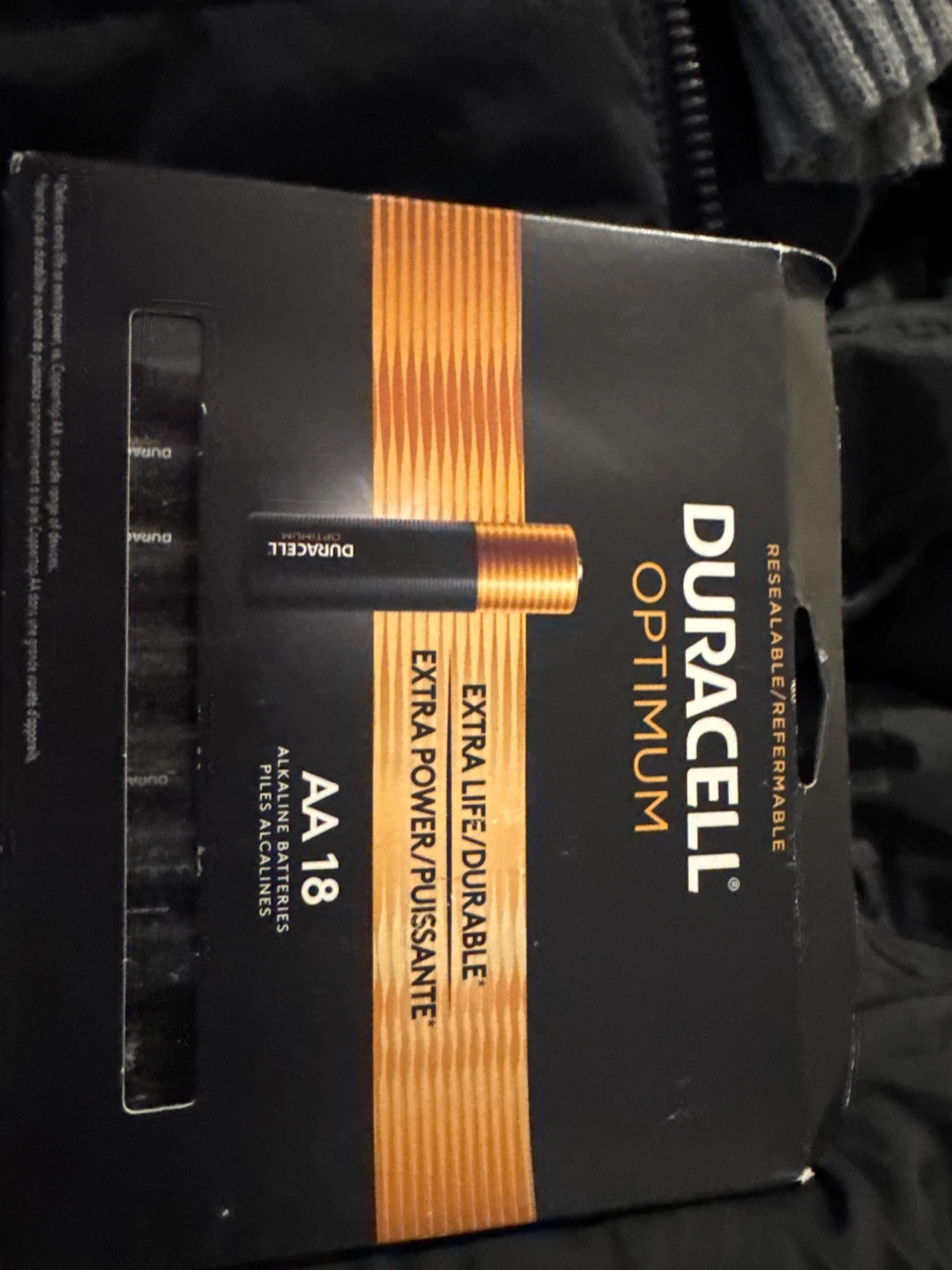 Duracell Optimum AA Batteries - 18 Pack