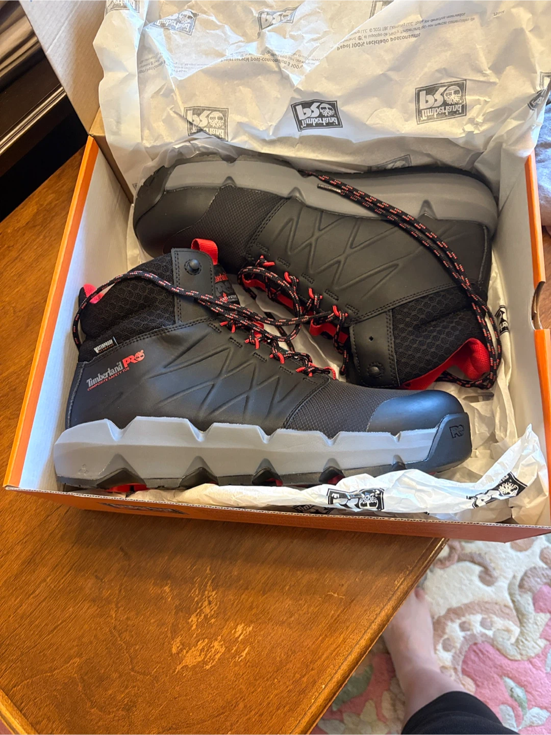 Timberland PRO Morphix 6" Waterproof Safety Toe Boots - 10.5 - photo 2