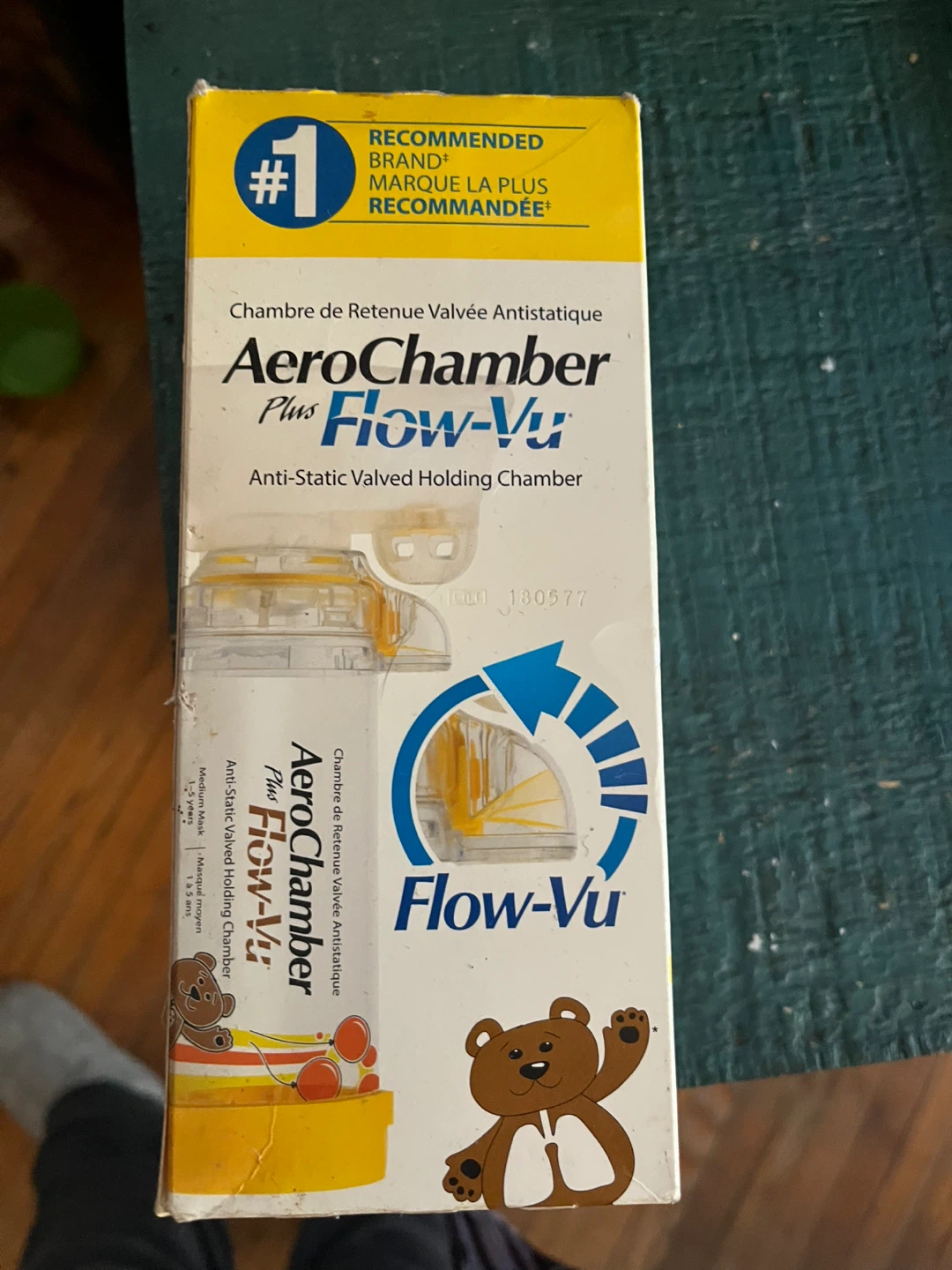 AeroChamber Plus Flow-Vu Anti-Static Valved Holding Chamber