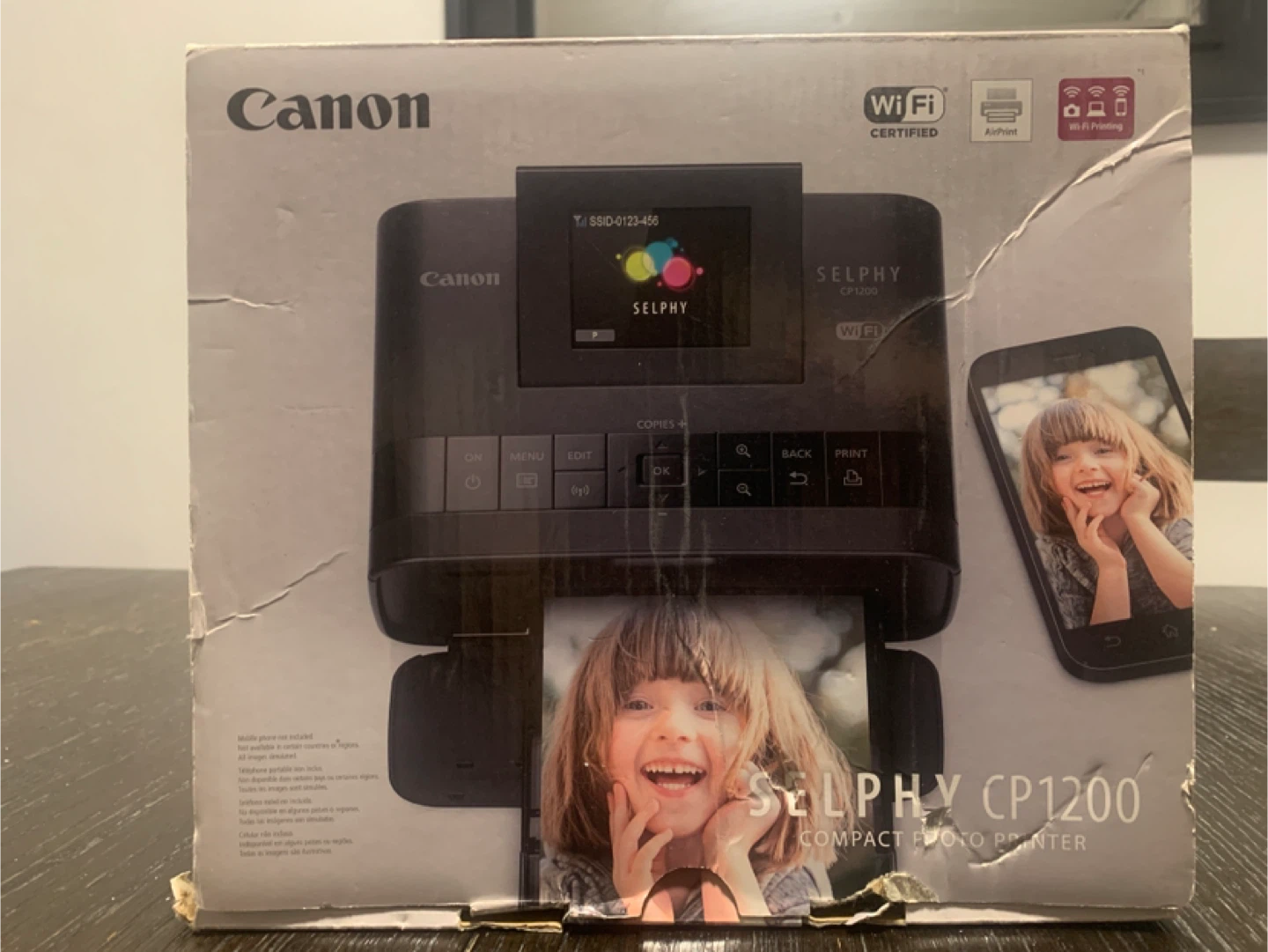 Canon Selphy CP1200 Compact Photo Printer