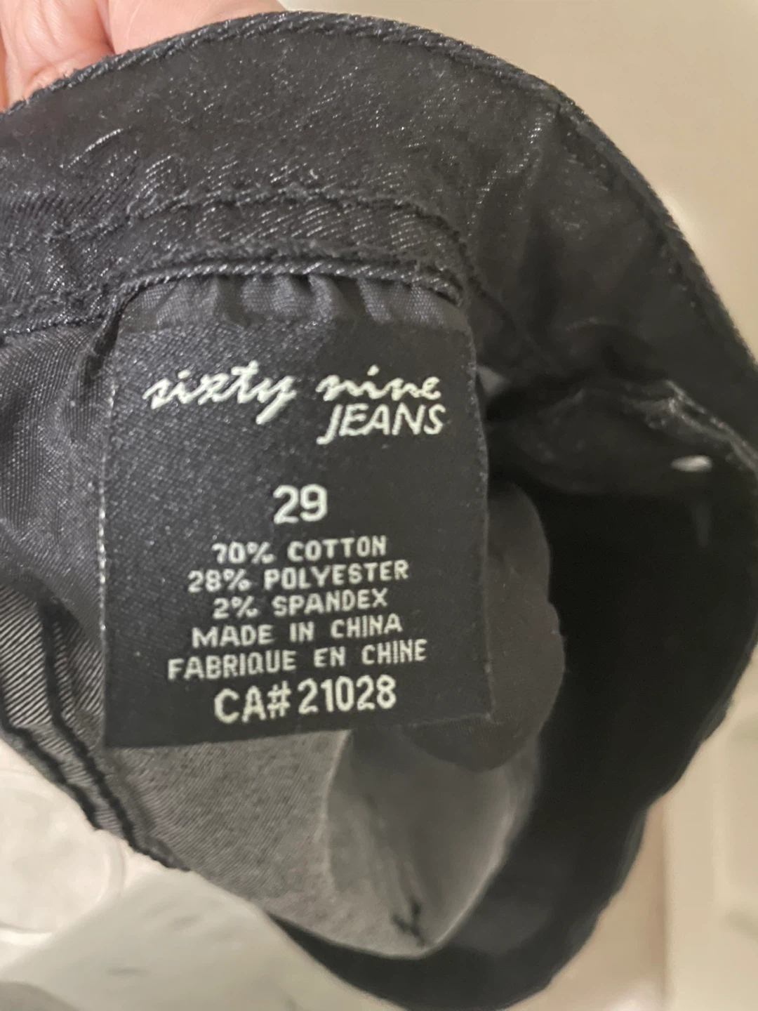 Sixty Nine Jeans, Size 29, Black - photo 3