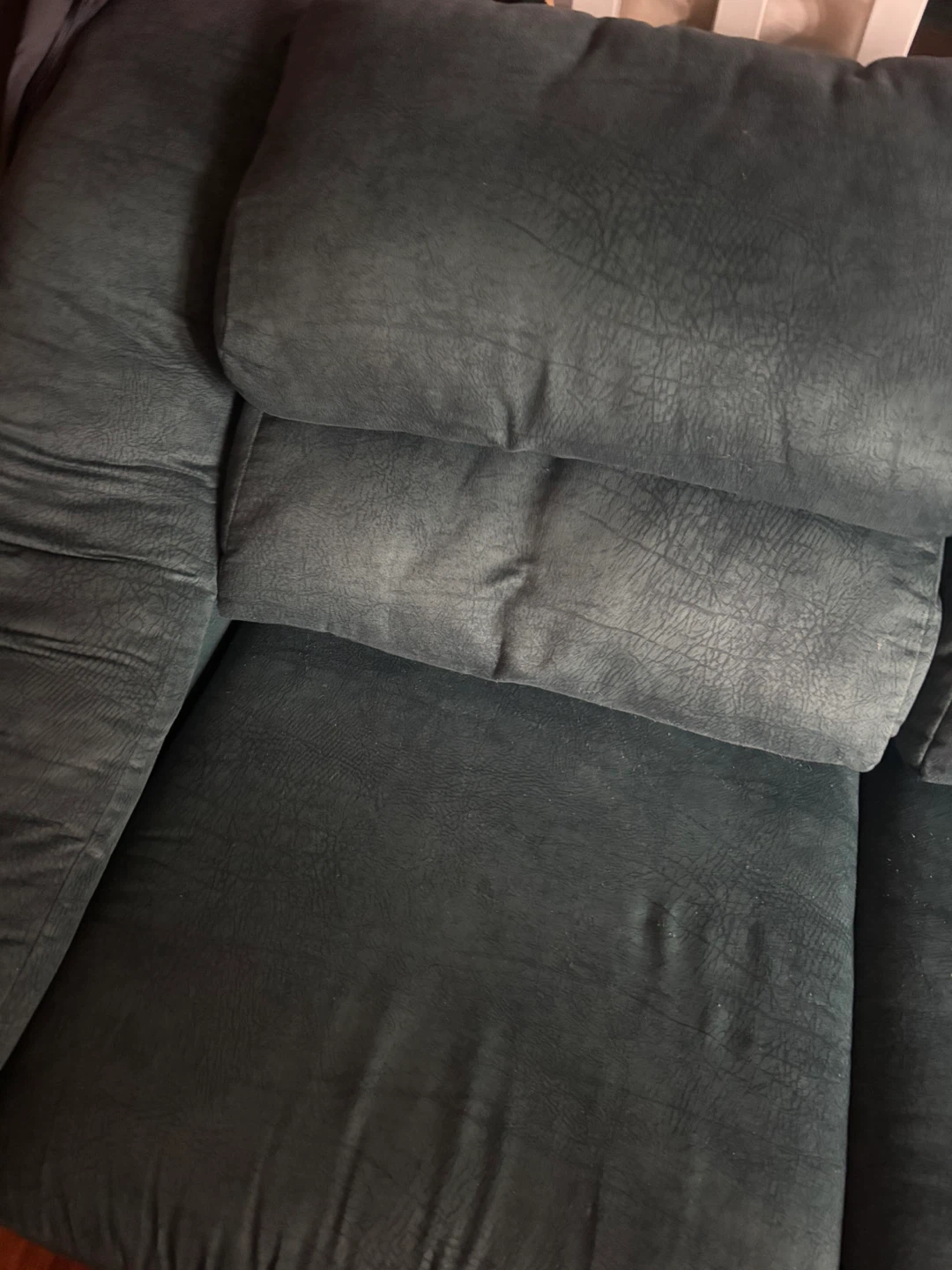 Green Loveseat and Couch - 2 pc - photo 4