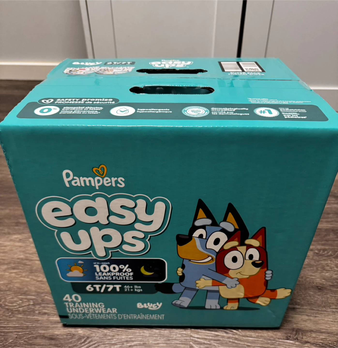 Pampers Easy Ups 6T/7T Training Underwear - 40 Count