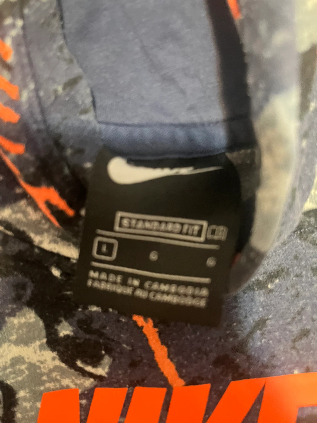 Nike Camo Hoodie - Size L - photo 2