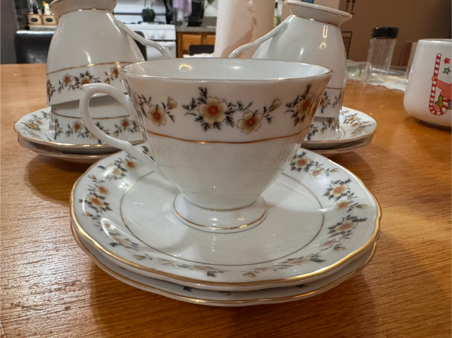 Floral Tea Cup & Saucer Set 🥕 - photo 2