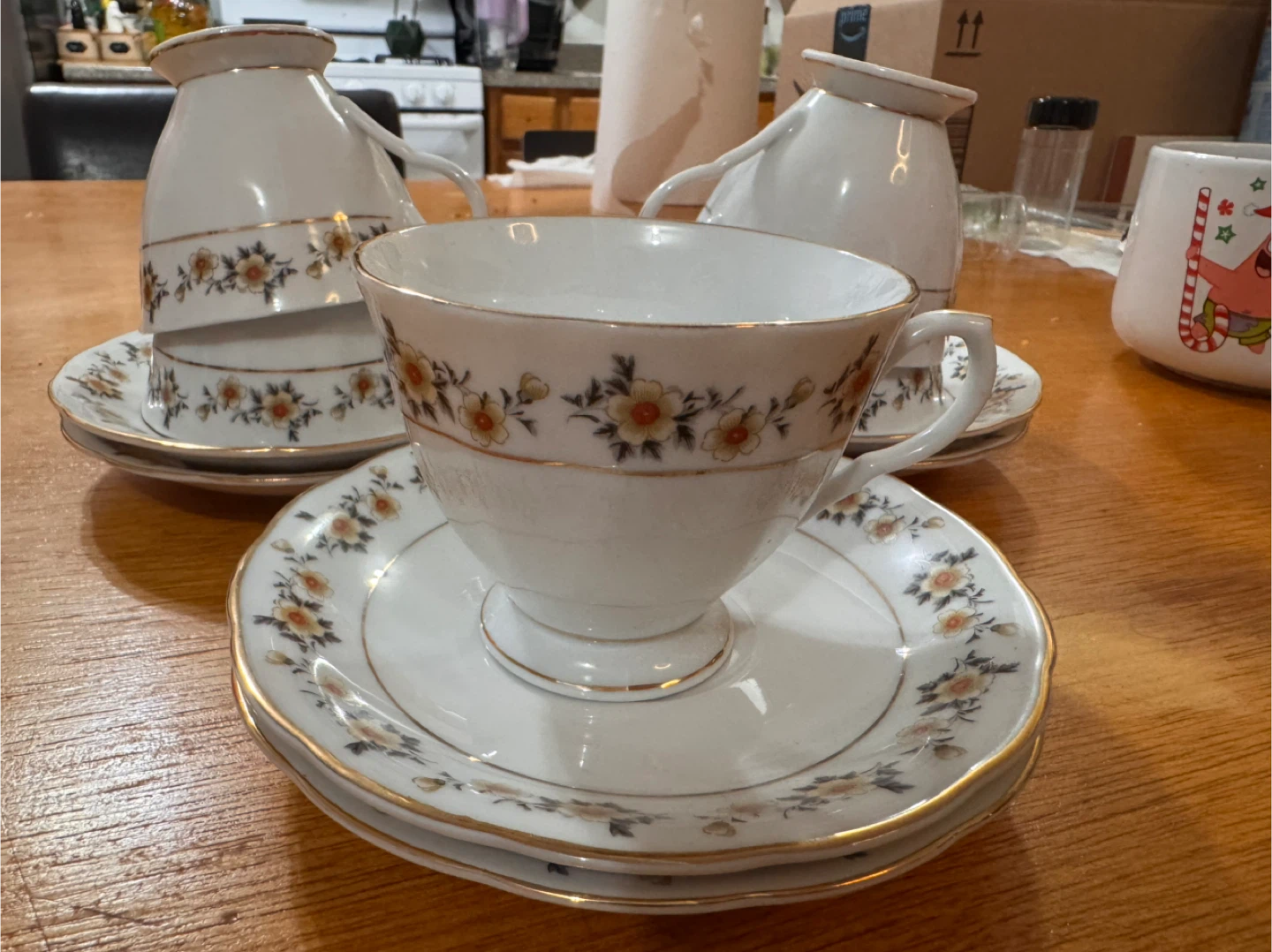 Floral Tea Cup & Saucer Set 🥕 - photo 3
