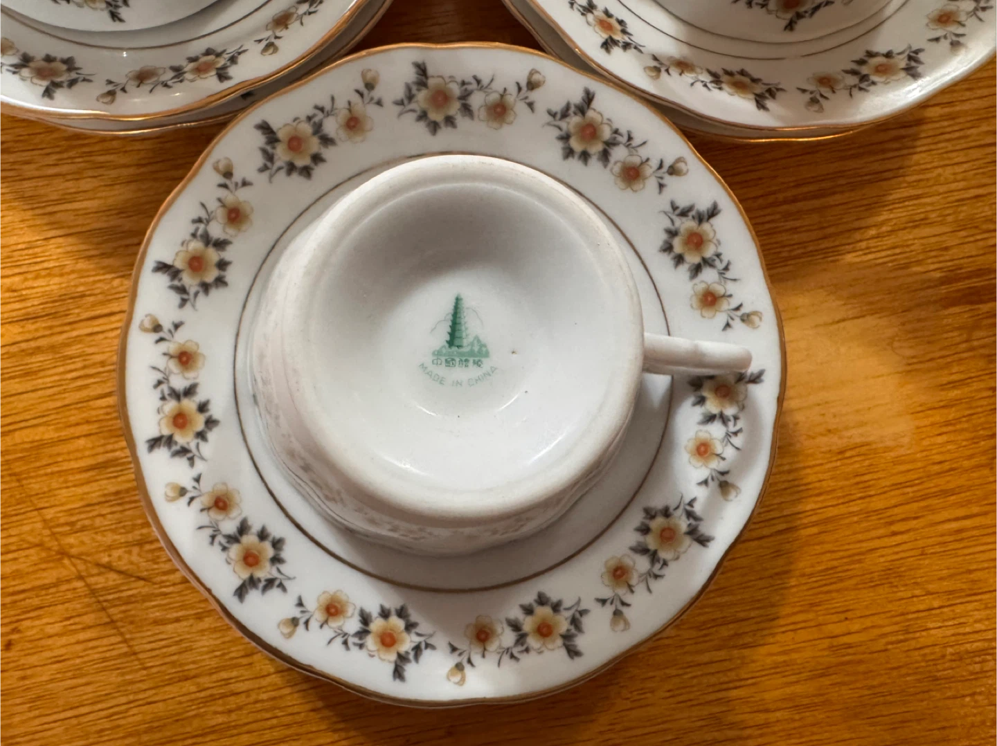 Floral Tea Cup & Saucer Set 🥕 - photo 4