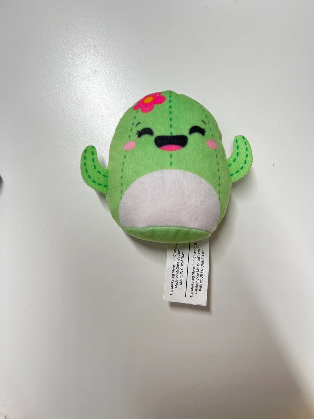 McDonald squishmallows original toy cactus