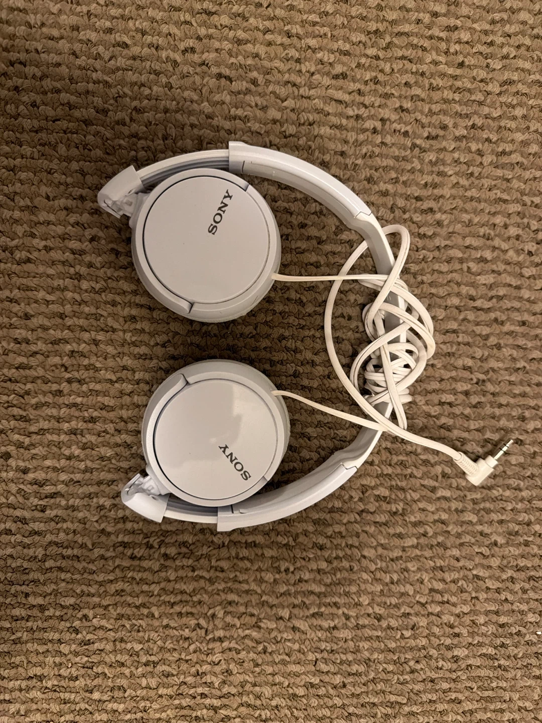 Sony White Headphones