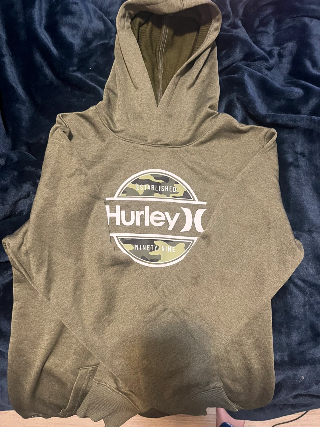Hurley Hoodie - Olive Green