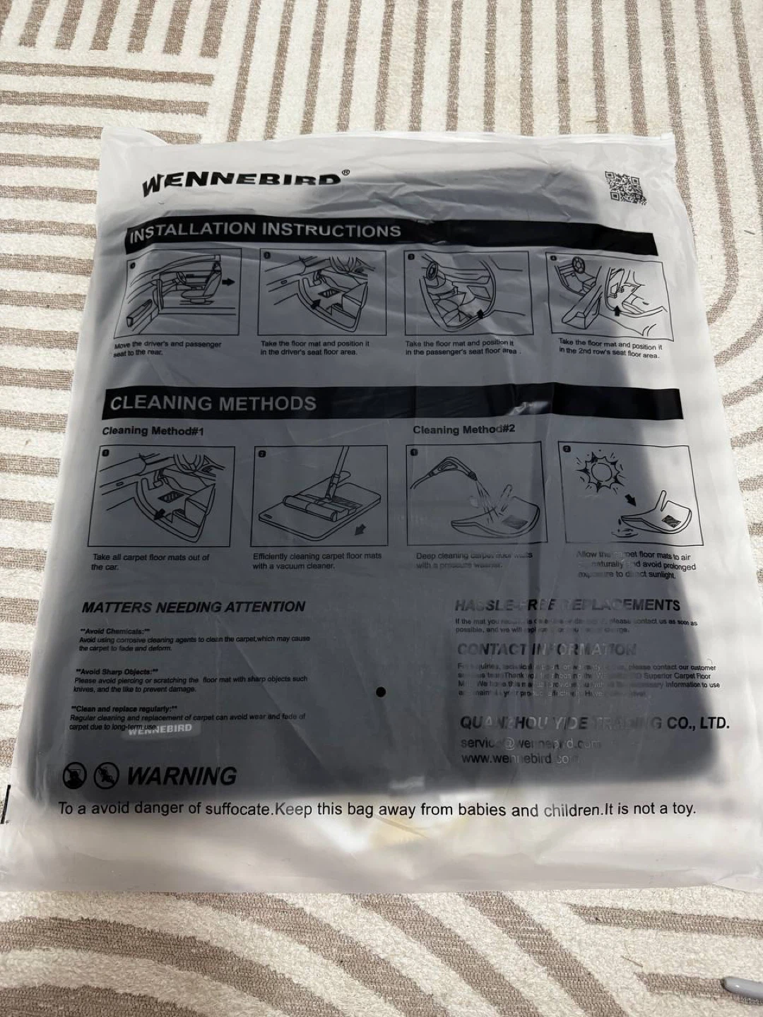 WENNEBIRD Premium Floor Mats for Tesla Model S 2021–2025 — NEW - photo 4